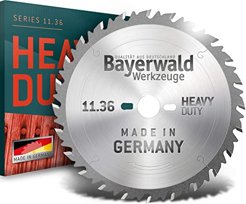 Bayerwald - HM Kreissägeblatt - Ø 190 mm x 1,8 mm x 30 mm | Wechselzahn (20 Zähne) | Nebenlöcher: 2/7/42 | für den Einwegeinsatz auf Baustellen