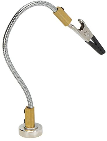 Ausla Terza Mano per Saldatura, Flessibile Terza Mano Saldatura con Clip e Forte Base Magnetica, Aiutando Le Mani, Strumento di Saldatura di Terza Mano Regolabile per Saldatura