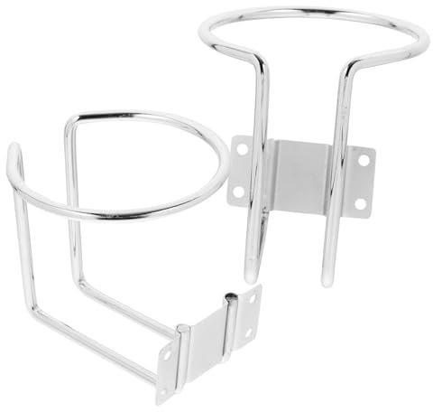 MUCKLILY 2stücke Boot Ring Tasse Getränkehalter Wandmontage Tassenhalter Für Boot Yacht LKW Rv Wasserflasche Behälter Dose