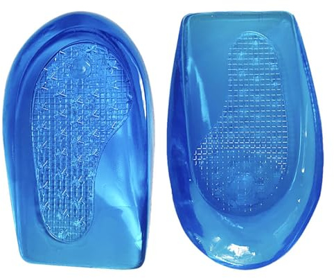 Lueear Talonnette en silicone pour correction des jambes | Talonnette de talon pour un soutien confortable, semelles correctrices pour une meilleure stabilité