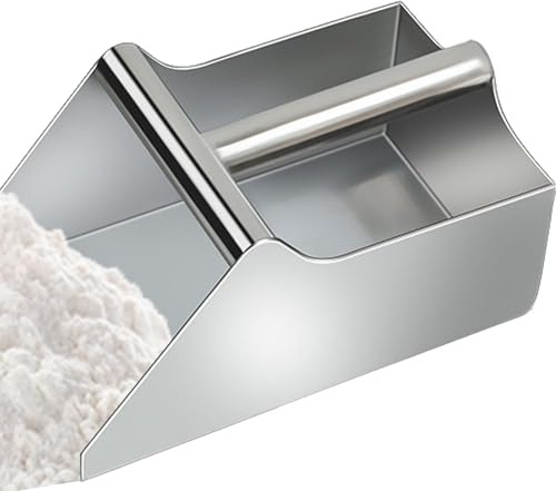 Cuchara de acero inoxidable para alimentos, pala de comida de grano de café, cuchara de palomitas de maíz para harina de caramelo, pequeñas cucharas de cocina, cuchara de comida para fiestas de bar