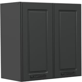 Vicco Hängeschrank R-Line, Anthrazit Landhaus, 60 cm | MDF-Front · 1 Einlegeboden · Tiefe – 31 cm · Metallgriffe · ✓ Praktischer Stauraum