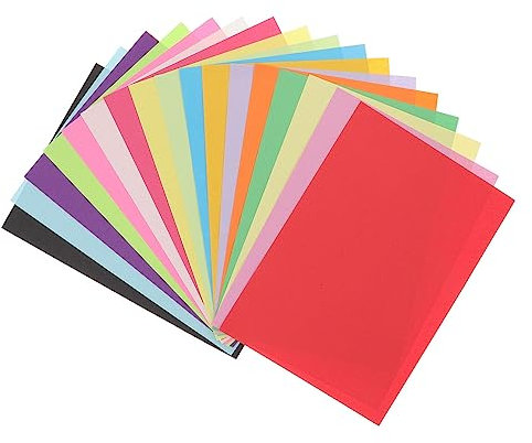 Gadpiparty 100stücke Buntes Tonpapier Mischfarben Bastelpapier Für Junge Mädchen Origami Diy Papier Falten Handgefertigt Kreative Bastelideen Für Schule Und Kunstprojekte