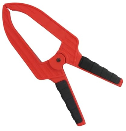 Nylon Spring Clamps 10 Pcs Large Depth Plastic Spring Clamp Flexible Strong A Type Extra Large Clip Nylon Spring Clamps(6 inch)