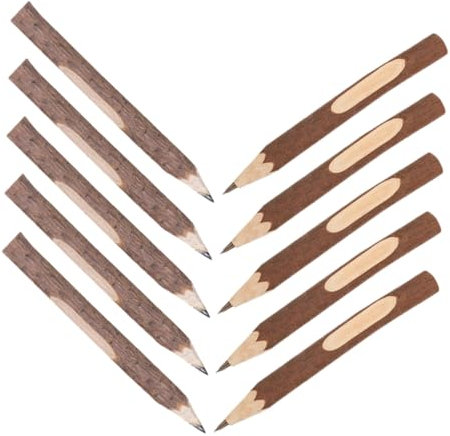 POPETPOP 10 Stück Natürliche Holzstifte: Holzbaumzweig, Vintage-holzstifte, Kugelschreiber Für Schüler, Lehrer, Familien, Für Hochzeiten, Partys Und Den Täglichen Gebrauch
