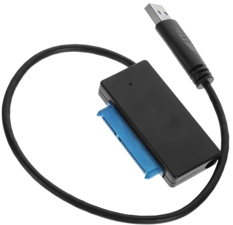 Sewroro Adaptateur Usb Vers Interface Serial Pour Disque Dur Noir Câble Adaptateur Portable Pour Disques Durs Serial