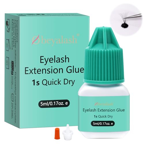 5ml Colla Extension Ciglia Black 1~2s Drying Time Semi Permanent Colla Per Extension Ciglia Eyelash Glue 6-7weeks Retention Lash Adhesive for Salon by Obeyalash