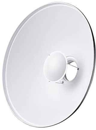 Yctze Beauty Dish Photography, Light Diffuser with Mini Reflector Soft Cloth 22 Inch Beauty Dish Strobe Light Reflector Softbox Lighting Kit for Portrait Photography Studio Use