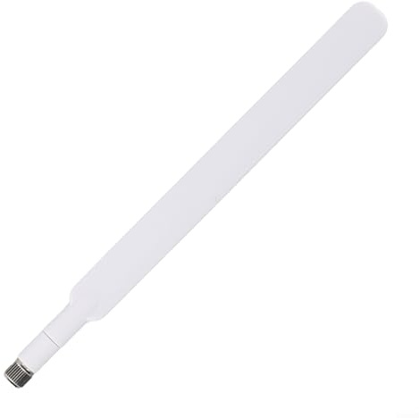 High Gain 4G LTE with Male Connector, 10dBi Signal Booster for Compatible Routers, Frequency Range 700-2700MHz, 50 Ohm Impeda(White)