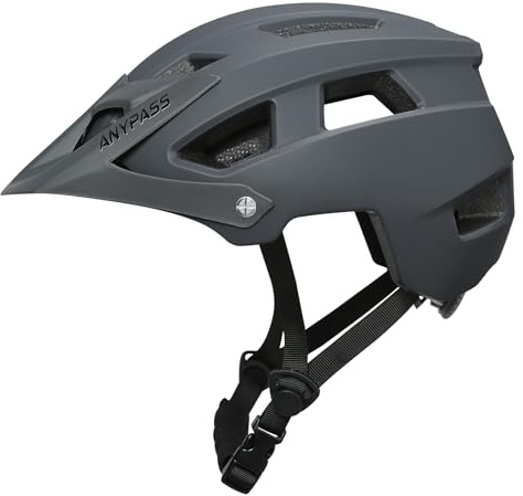 Mountain Bike Helmet Adult Men Women - Ultra Comfort, Super Lightweight Bicycle Helmets, MTB Cycling Gear Biking Accessories with Adjustable Fit & Removable Sun Visor