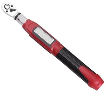 JOXLOVER Clé dynamométrique, Clé dynamométrique électronique mini-numérique 0,3-25NM, tête à cliquet 1/4pouce Pour voiture et moto