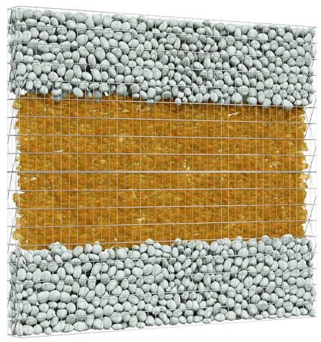 vidaXL Gartensteine Braun 12 cm Glas, Garten und Terrasse, Moderne Glasoberfläche, Deko-Steine, Coole Outdoor-Deko, schicke Ornamente für Jede Saison