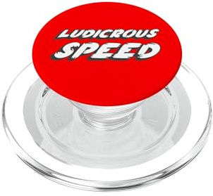 Ludicrous Speed | Space Comedy Movie Quote PopSockets PopGrip for MagSafe