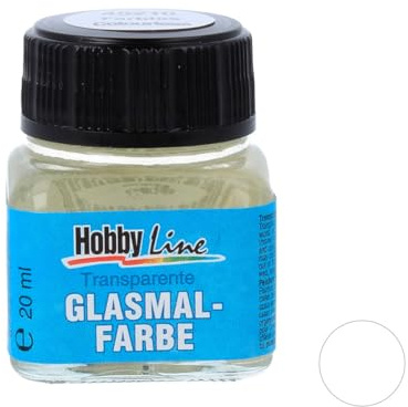 Kreul NEU Kunstharzbasis Glasfarbe 20ml, Farblos
