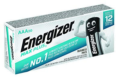 Energizer EcoAdvanced (AAA) Alkaline Batteries - Pack of 20 Batteries