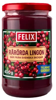 Felix Rarorda Lingon – Confettura di mirtilli rossi 400g