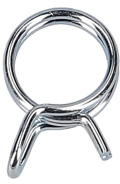 easyPART passend für Bauknecht 481240118501 Schlauchschelle für | Waschmaschine, C00328881, Einspülbehälter, Ventil, Verbindungsschlauch, Durchmesser 18mm, Kompatibel mit Indesit, Ariston