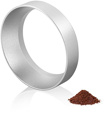 Entonnoir doseur magnétique pour machine à expresso, filtre portable, entonnoir de dosage en aluminium, accessoires de café universels (58 mm)