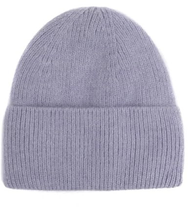 FASHION YOU WANT Strickmütze aus Atmungsaktivem und Leichtem Material Damen Wintermütze Feinstrick SINA (DE/NL/SE/PL, Alphanumerisch, Einheitsgröße, Flieder)