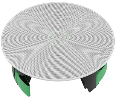 Yealink CM20 Deckenmikrofon – 16 omnidirektionale Mikrofone, 360°-Erfassung, KI-gestützte Geräuschunterdrückung, integrierter DSP, Plug-and-Play mit Yealink MVC-Systemen