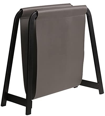 Bodenstehender Zeitschriftenständer, moderner minimalistischer Bücher- und Zeitungsständer aus Leder, Bodenregal, Ornament, Zeitschriftenständer, Schreibtisch-Home-Organizer, platzsparend (Schwar