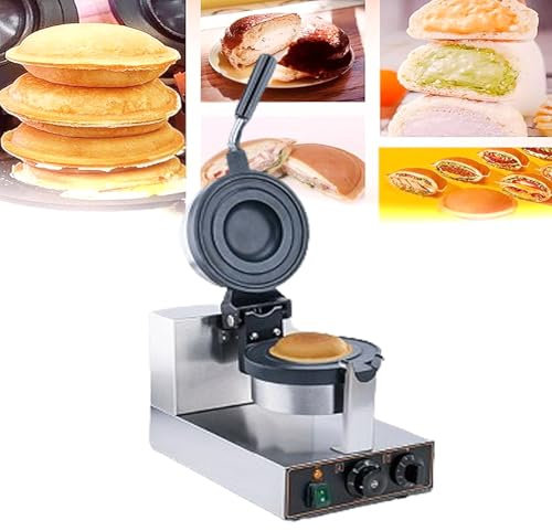 WHYYDSS Electric Burger Maker, Electric Burger Waffle Maker Machine, Commercial Hamburger Press, Burger Maker Machine, UFO Burger Machine,Single