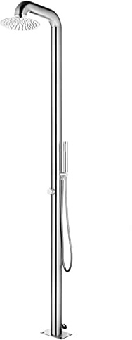 Xichuzi Gartendusche 225 cm Edelstahl, Dusche Für Garten, Outdoor Shower, Garten Dusche, Außen Dusche - 315941