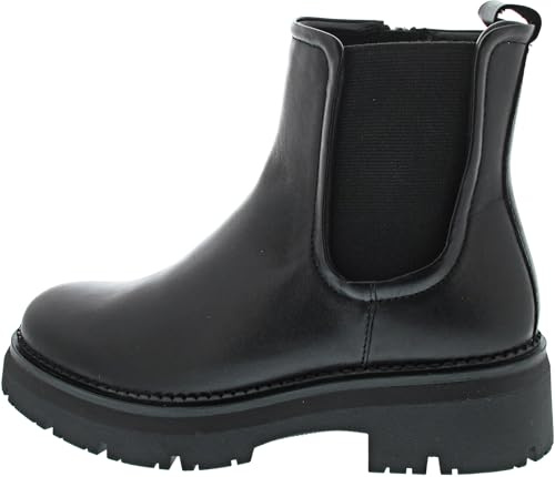 MARCO TOZZI Chelsea Boots da Donna in Pelle con Cerniera