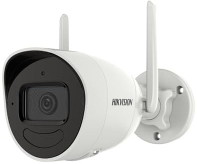 Hikvision Caméra de Sécurité IP Value Bullet 2MP WiFi 2.8mm Extérieur IP67 - DS-2CV2021G2-IDW(2.8mm)(W)