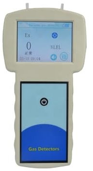 Rilevatore Gas, Rilevatore di gas portatile, analizzatore di misuratore di monitoraggio del gas di ossigeno, display LCD, tester di qualità dell'aria, shock, luce sonora(0-100% VOL)
