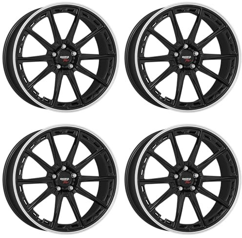 4x Dotz Felgen Sonoma dark 8.0Jx19 ET48 5x108 kompatibel mit Ford C-Max Edge Focus Galaxy Kuga Mondeo Mustang Mach-E Puma S-Max