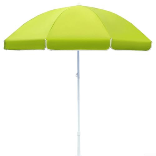 Parasol d'extérieur avec grand auvent et cadre en alliage d'acier, recouvert de tissu Oxford 300D, conçu pour la plage, les pique-niques et les besoins d'ombre du marché en plein air (vert)
