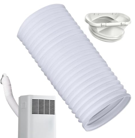 Patifirst Manguera de Escape para Aire Acondicionado Portátil - 13 Cm De Diámetro De Manguera De Ventilación | Conducto De Ventilación Para Hogar Tienda Gimnasio Almacén