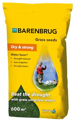 BARENBRUG Rasensamen Water Saver 15 kg Trockenrasen Gebrauchsrasen