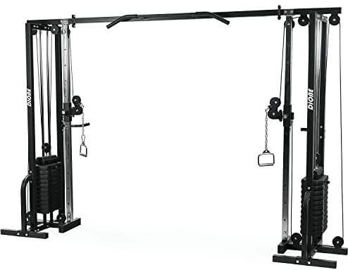 Cable Crossover 2X 80KG - DIONE - Kraftstation - Multi-Kabelzug - Fitness Training Center - Homegym