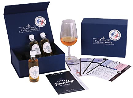Le P'tit Frenchy - Coffret Dégustation Whisky De France 3 x 40ml - Le Club Des Connaisseurs
