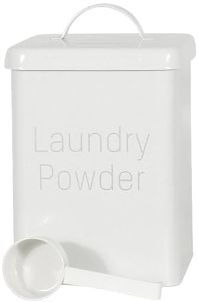 Waschmittelbox Waschpulver Box Mit Deckel Und Schaufel, 4L Waschmittel Aufbewahrung Waschpulverdose, Waschpulver Box Aufbewahrungsbox Pulver Aufbewahrungsdose Vorratsdosen Für Pulver Lebensmittel