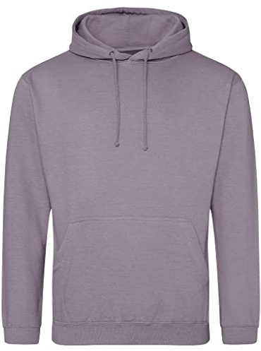 COOZO Unisex College Hoodie - Dusty Lilac - XL