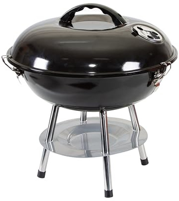 Stansport 037 Portable Charcoal Grill - Black