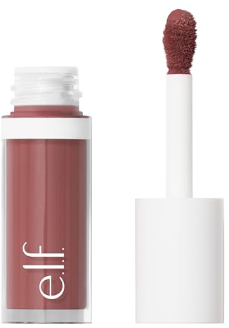 e.l.f. Camo Liquid Blush, Langanhaltendes Flüssiges Rouge Für Hochpigmentierte Farbe, Sorgt Für Ein Weiches, Taufrisches Finish, Vegan & Tierversuchsfrei, Suave Mauve