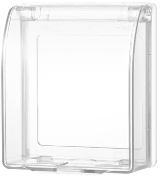 XoeLLe Tapa Enchufes 2Pcs Pared Cubierta Enchufe 86 Tapa para Enchufes de Estanco Pared Autoadhesivo Protector Caja Enchufe Impermeable Cubierta Interruptor Enchufes de Baño,Dormitorio,Blanco