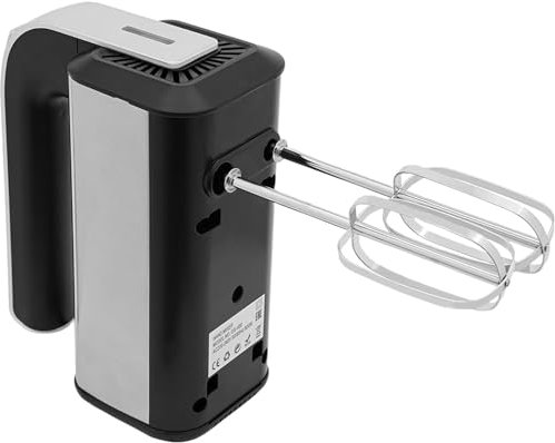 Batteur électrique 800 W, 2000 tr/min, 5 vitesses avec bouton de sortie, batteur manuel pour cuisines, boulangeries, pâtisseries