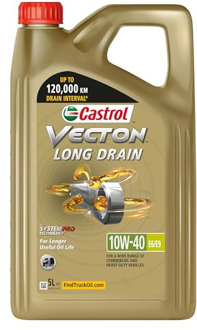 Castrol Vecton LngDrn 10W40 E6/E9, 5L