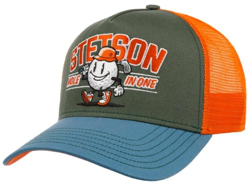 Stetson Hole in One Trucker Cap Snapback Baumwolle Herren Sommer