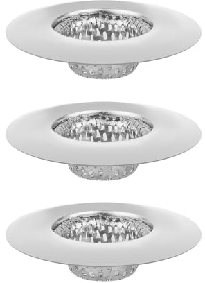Wjelet 3 Stück Abflusssieb, abfluss sieb,sieb für wasserhah, abflusssieb küchenspüle,Abflusssieb Dusche, Abflusssieb Küchenspüle, Waschbecken Sieb, Sieb Dusche Abfluss Haare, Abflusssieb Waschbecken