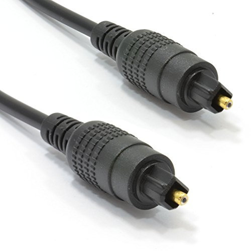 kenable TOS Optical Digital Audio Lead - 5mm Cable - 3m [3 metres]