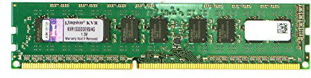 Kingston KVR1333D3E9S/4G - Memoria RAM de 4GB (1333 MHz, DDR3, ECC CL9)