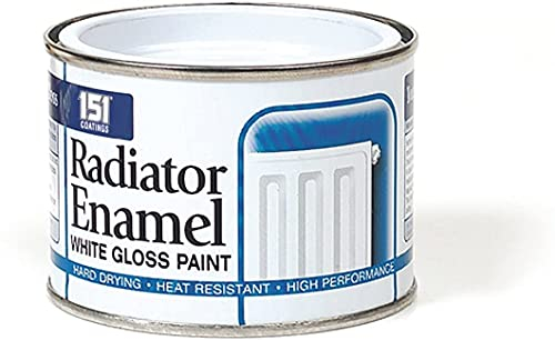 151 Coatings Radiator Enamel 180ml White Gloss (388916)