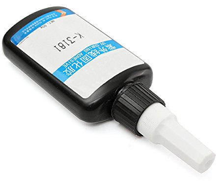 EsportsMJJ Uv-Licht Heilung Kleber Starke Uv-Licht Heilung Klebstoff 50G K-3181 Für Metall Glas Kleben