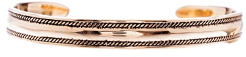 Windalf Damen Armreif VENICE Ø 5.6 cm Hochglanz Antik Bronze